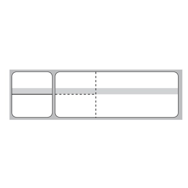 Misys / Sunquest - Multi Set Label MSL - Perf-Cut 1 3 x 4 3, PK8